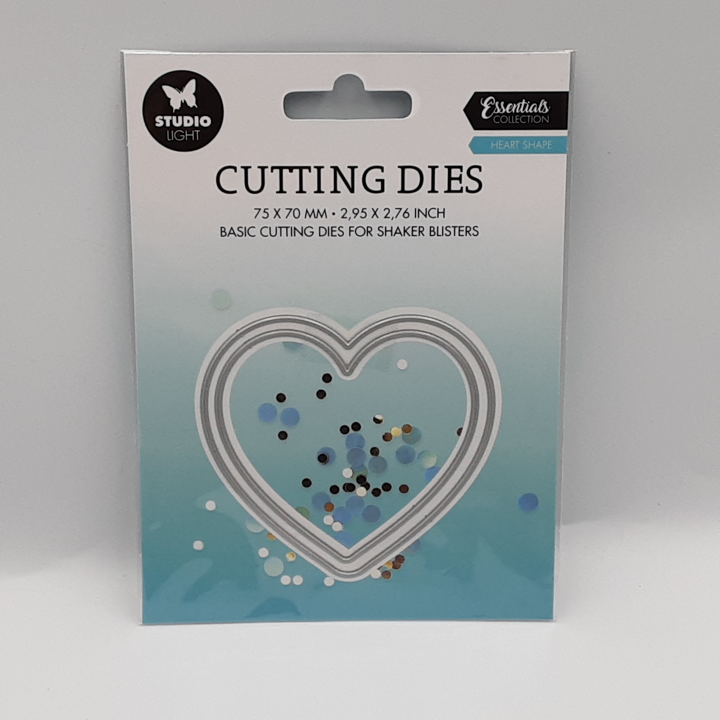 Cutting dies heart shape