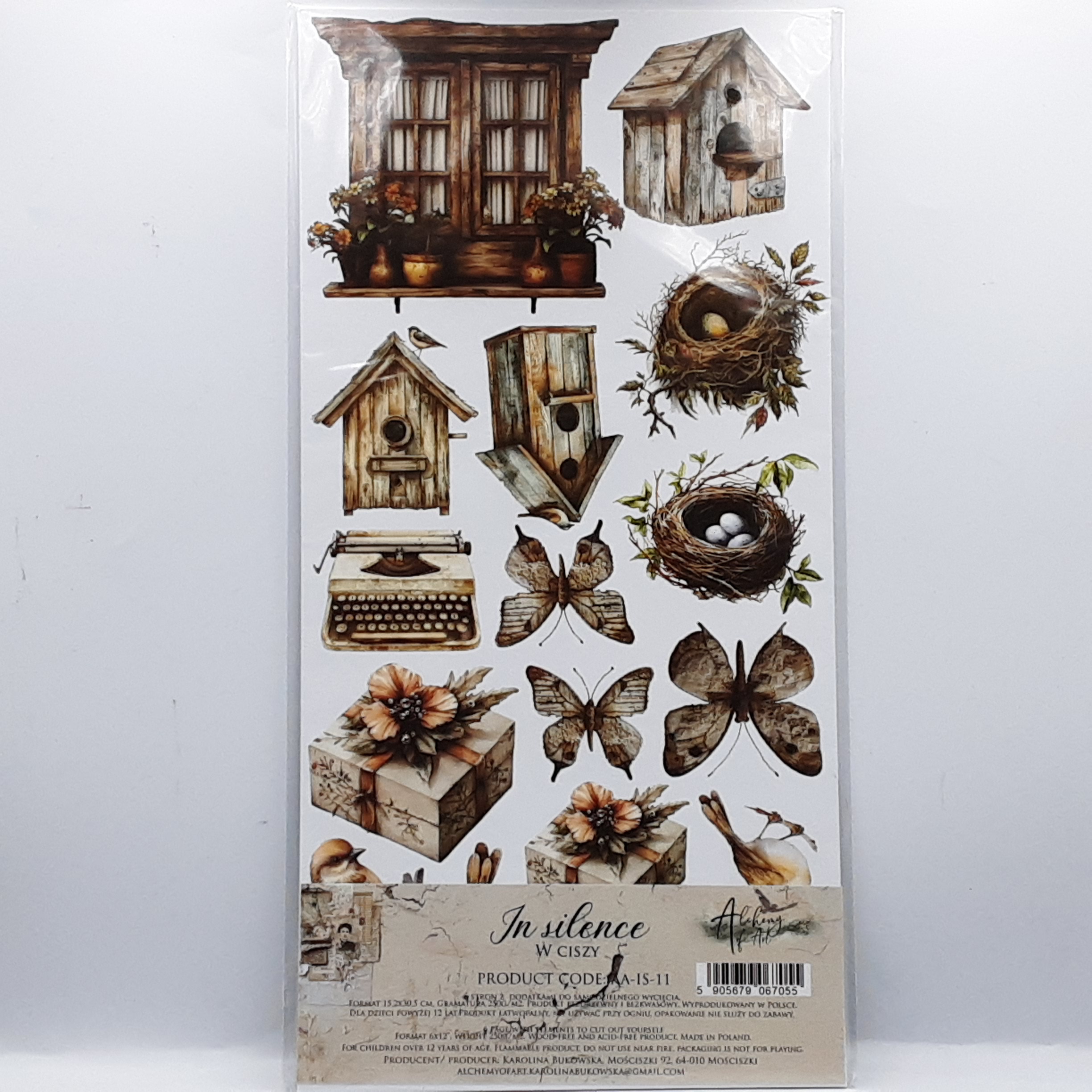 Set in slience 11 15x30cm