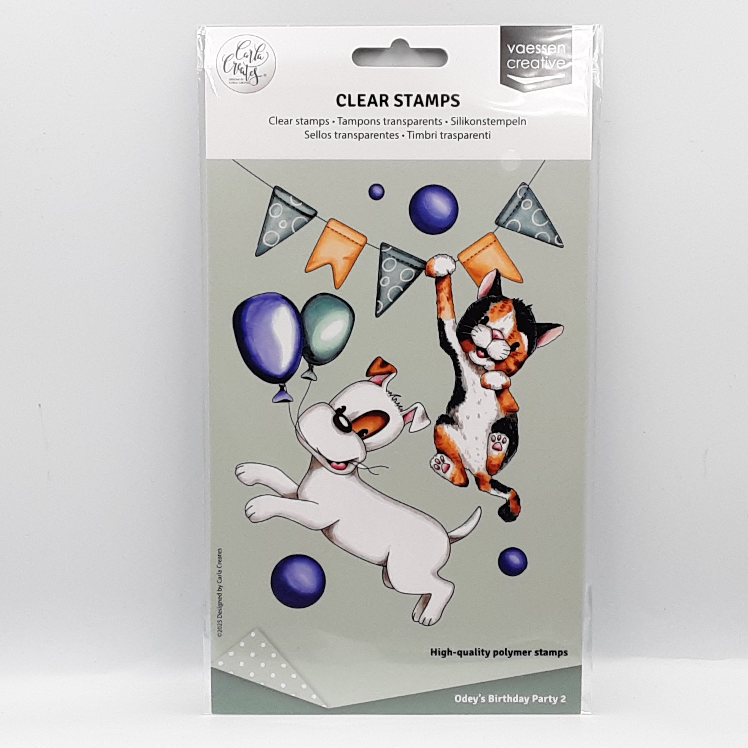 Clear stamp odey's birthday party 2