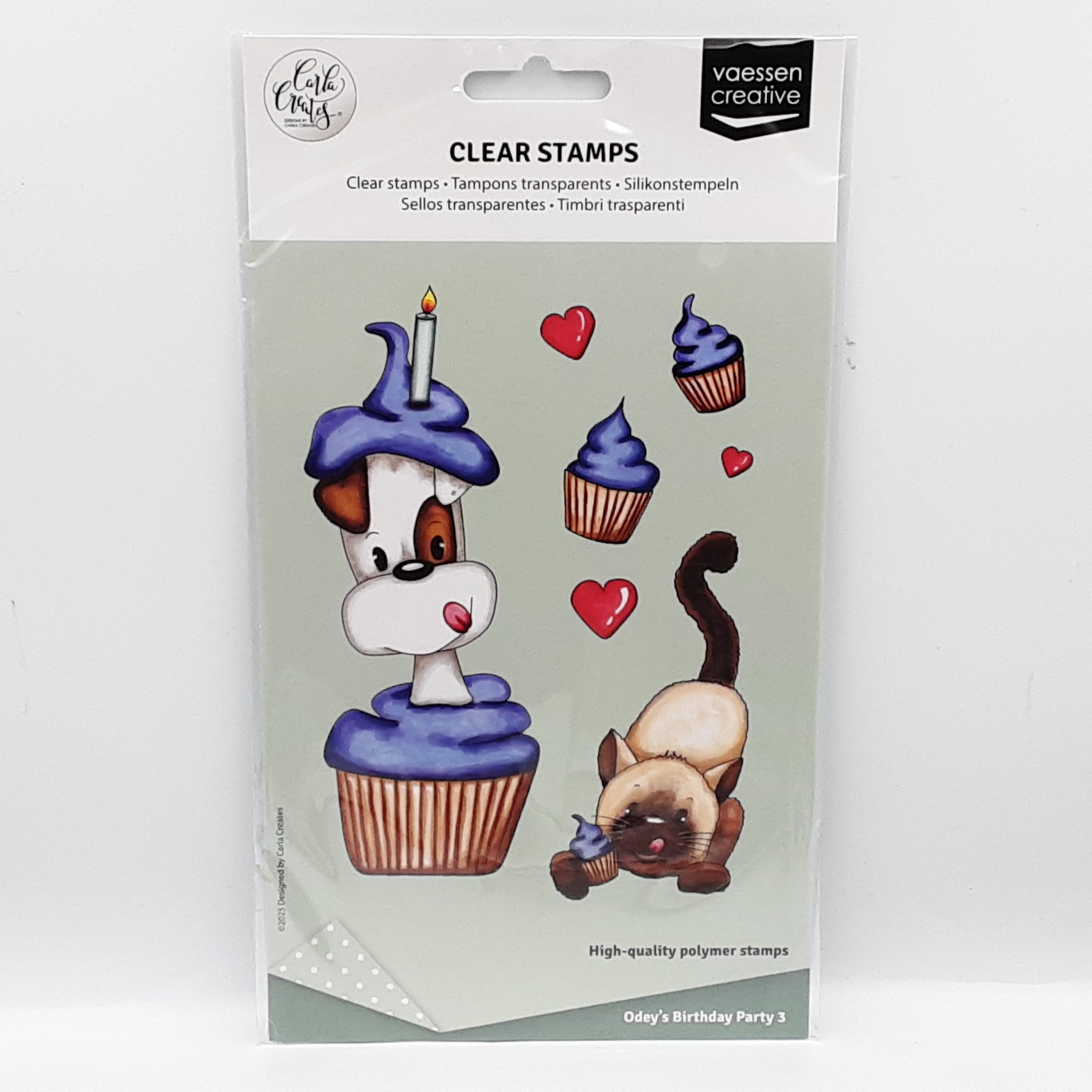 Clear stamp odey's birthday party 3