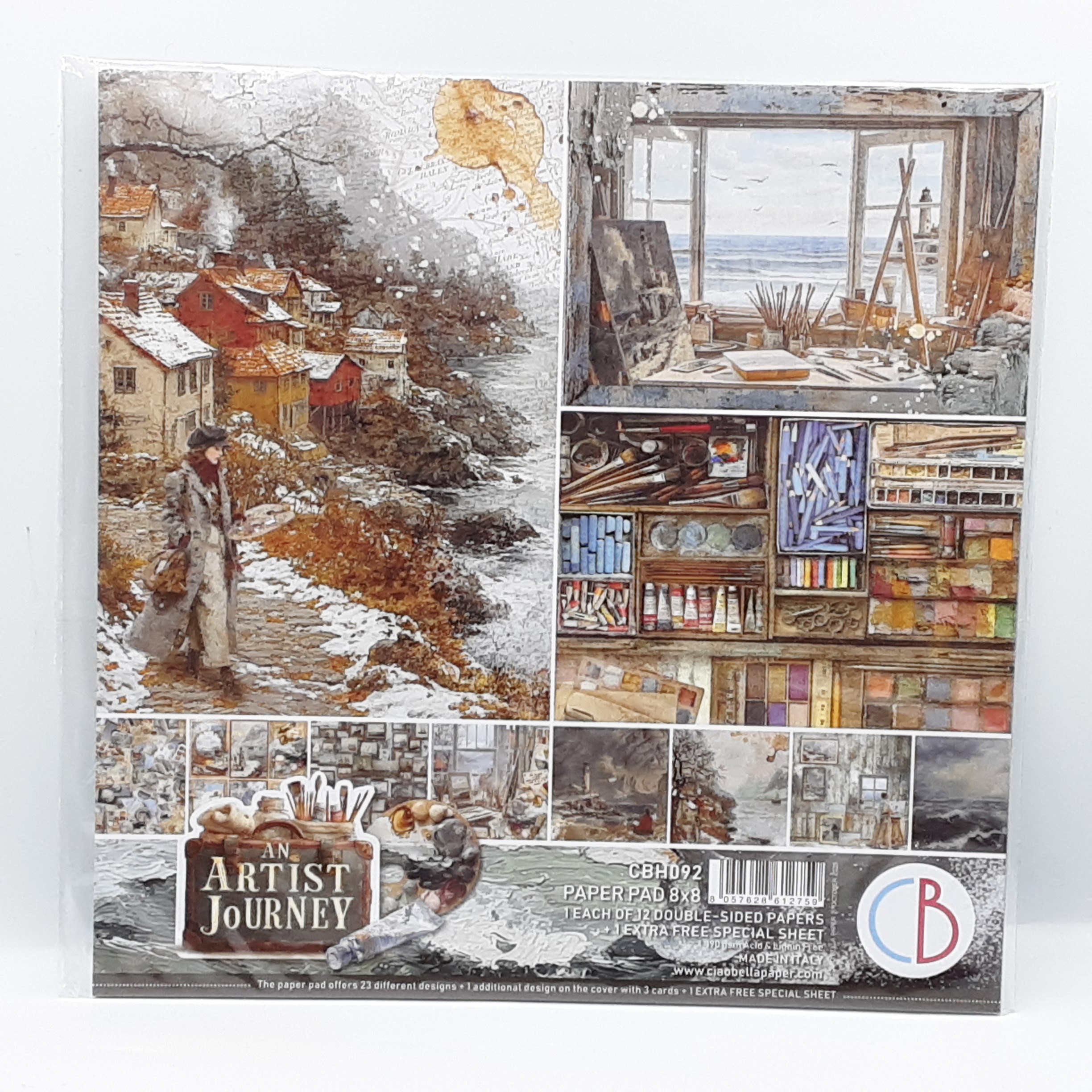 An artist journey paperpad 8