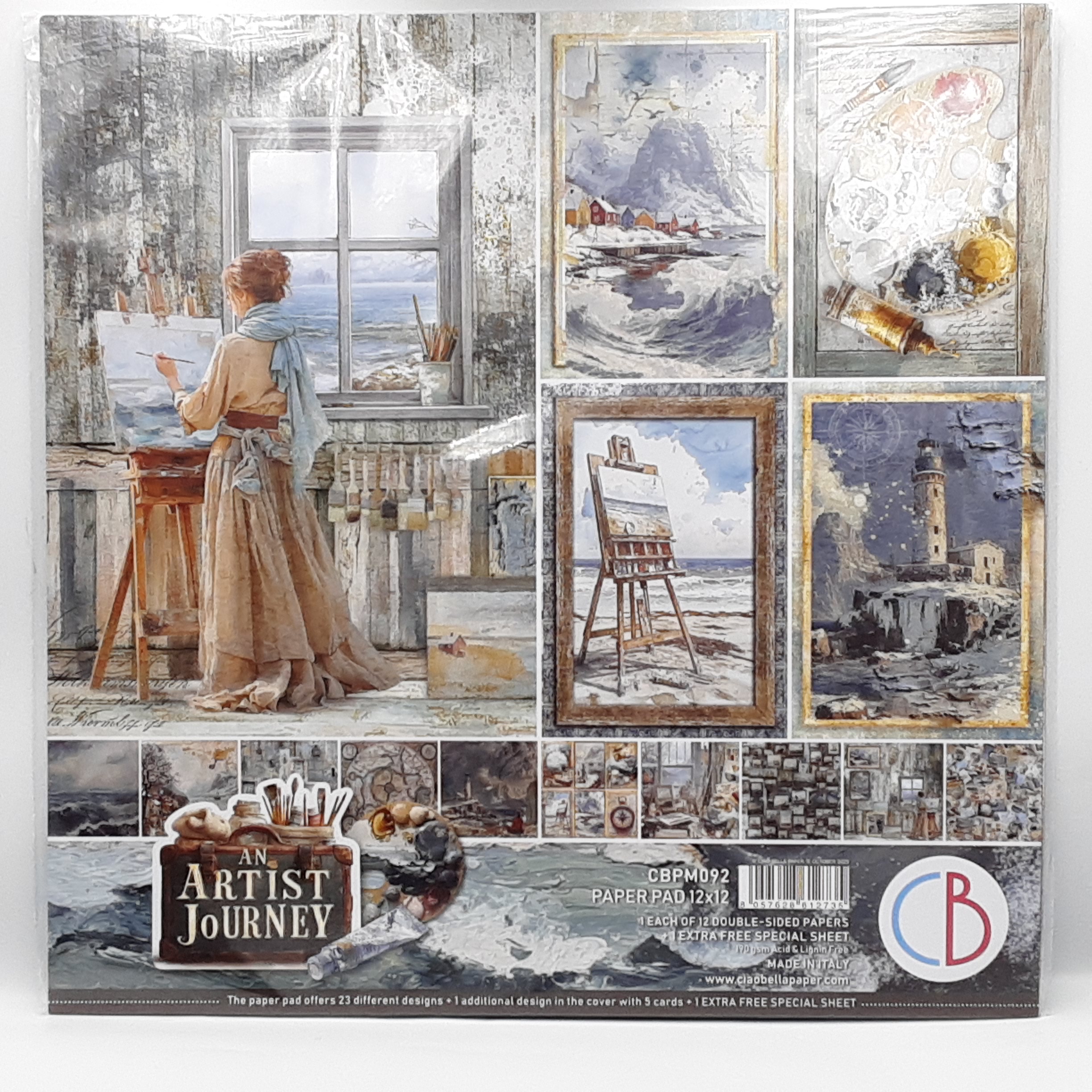 An artist journey paperpad 12