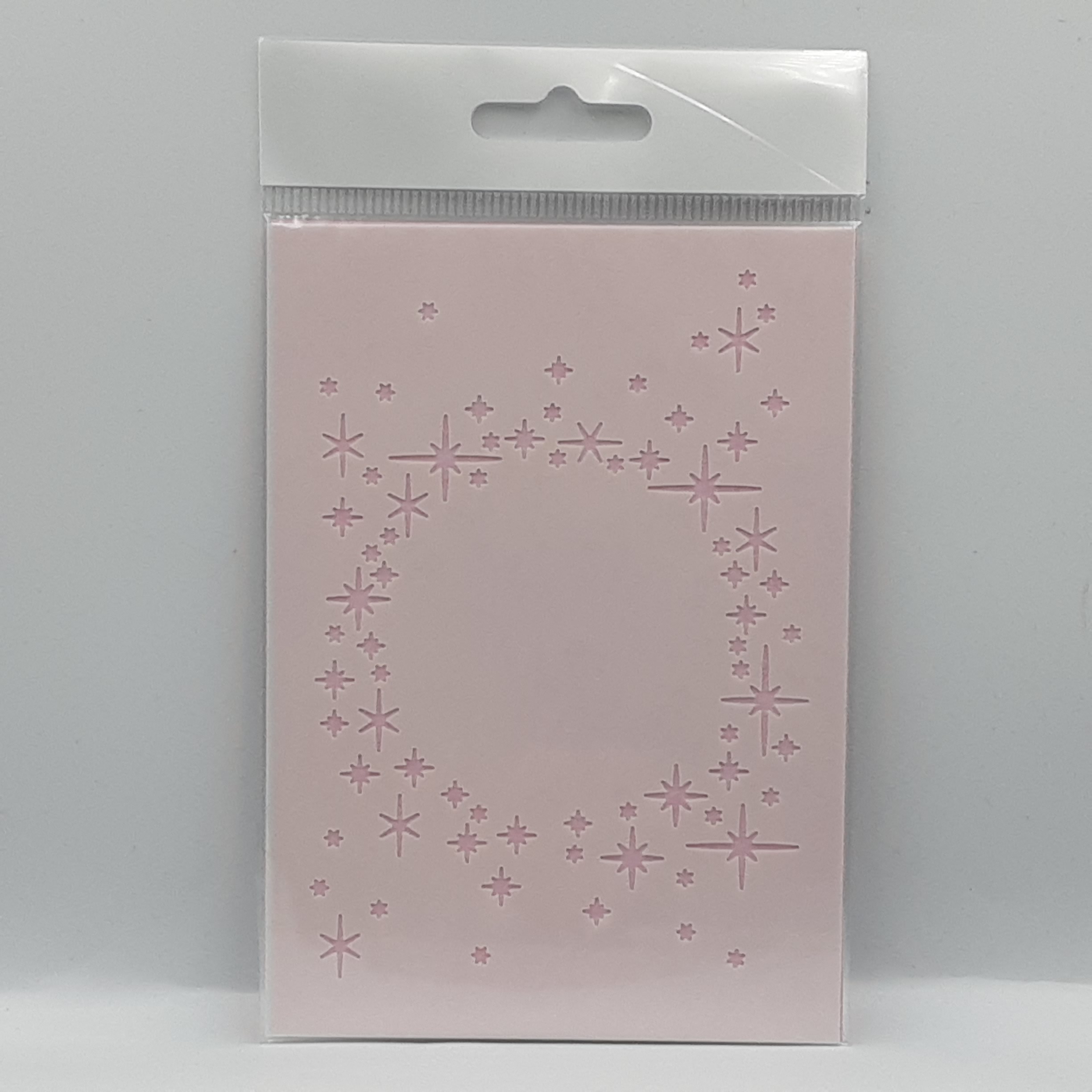 Stencil snowflakes 2 A6