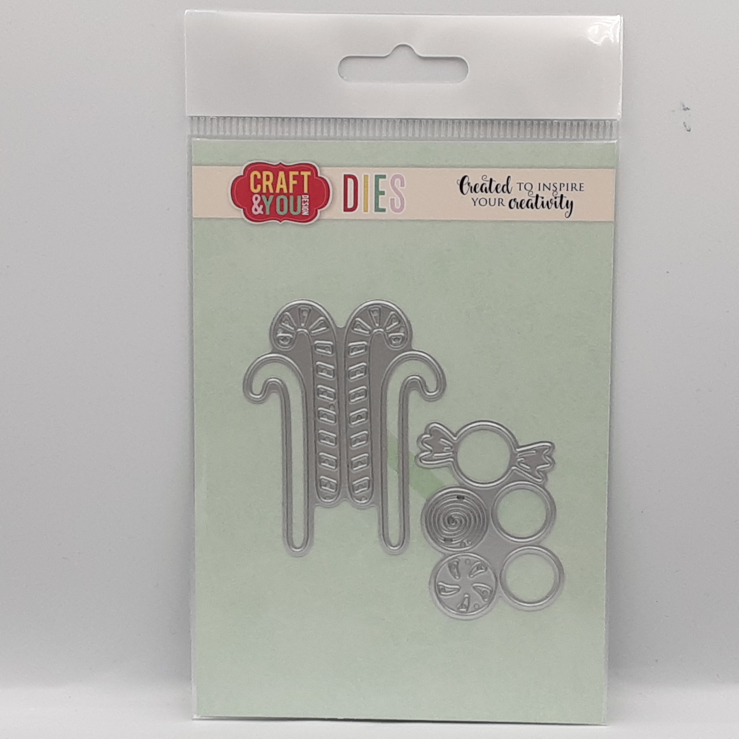 Stansmal candy canes