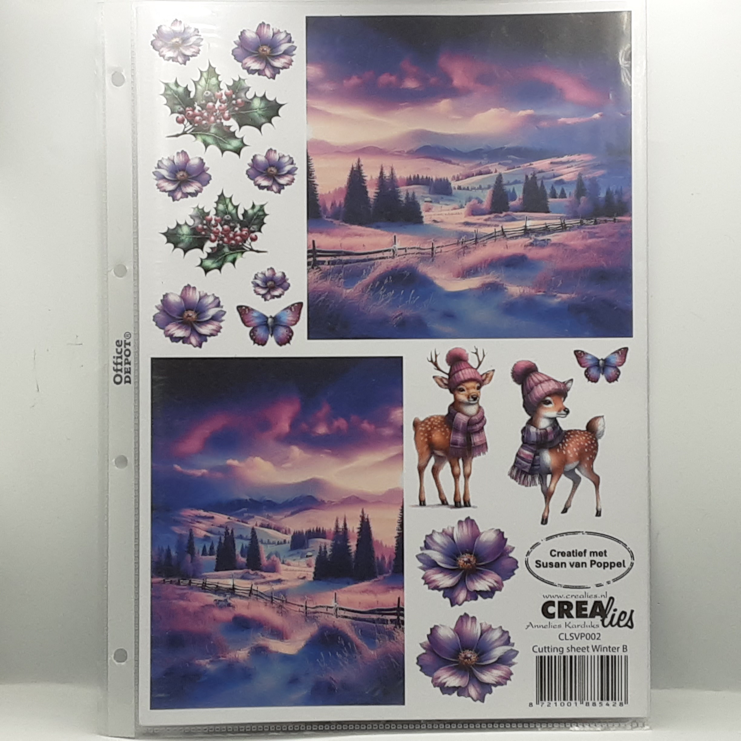 Knipvel sheet winter B