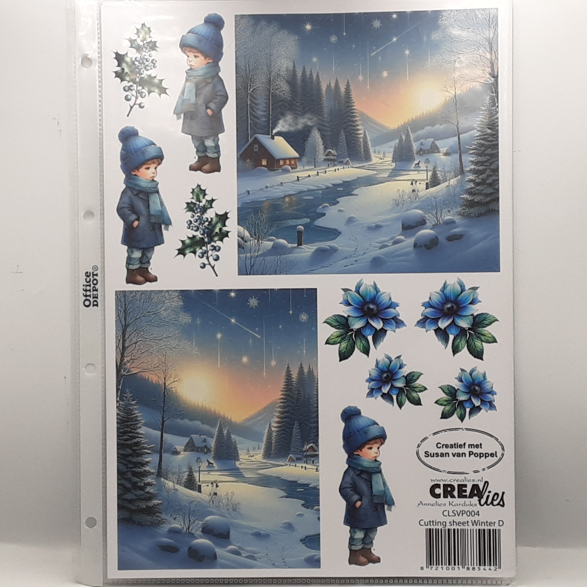 Knipvel sheet winter D