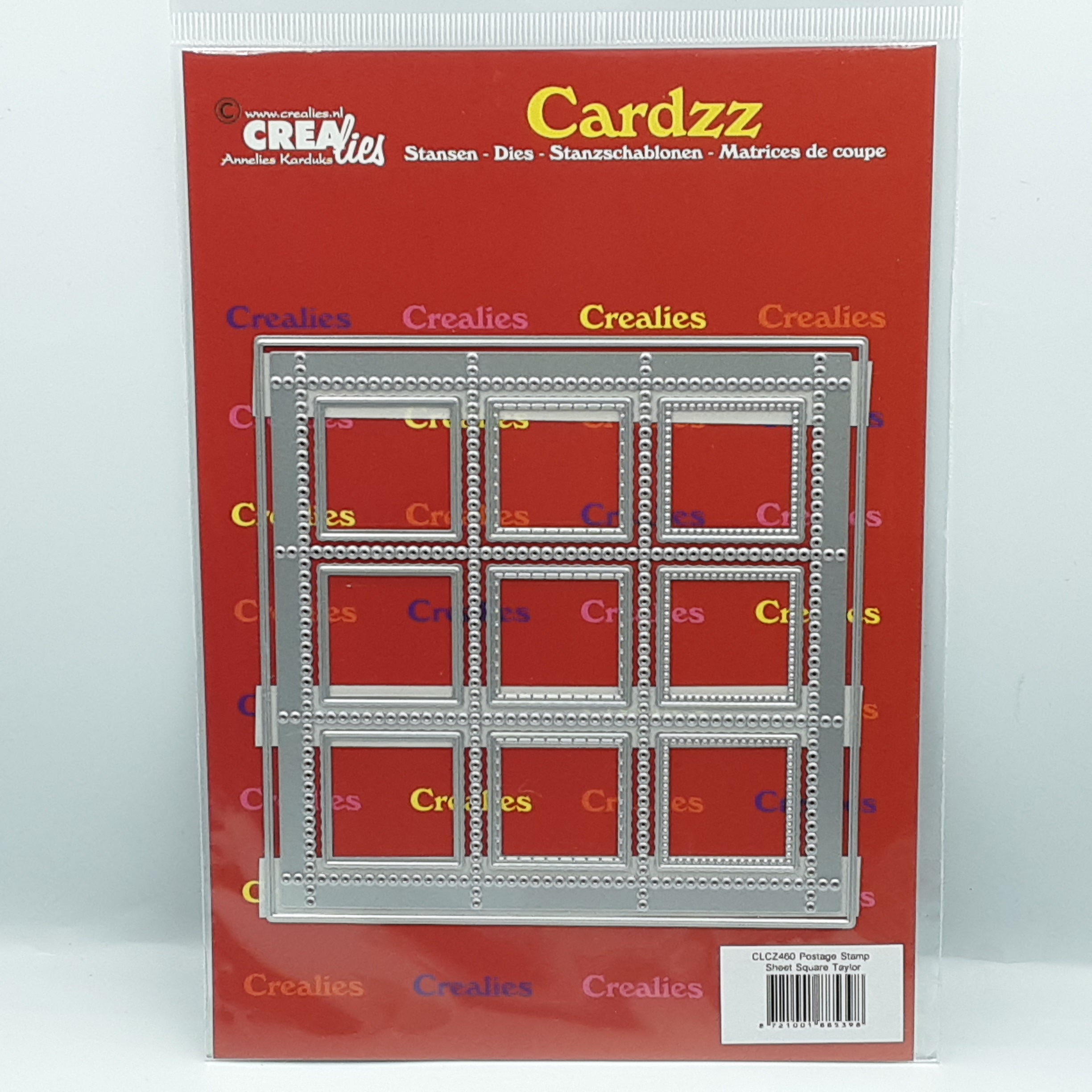 Stansmal cartzz postage stamp sheet square taylor