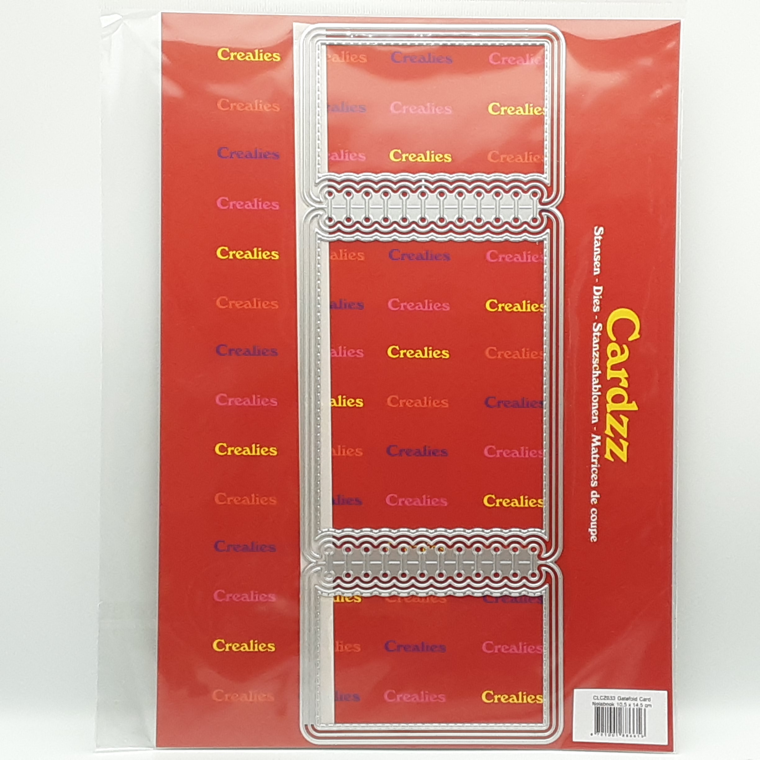 Cardzz gatefold card notebook rechthoekig