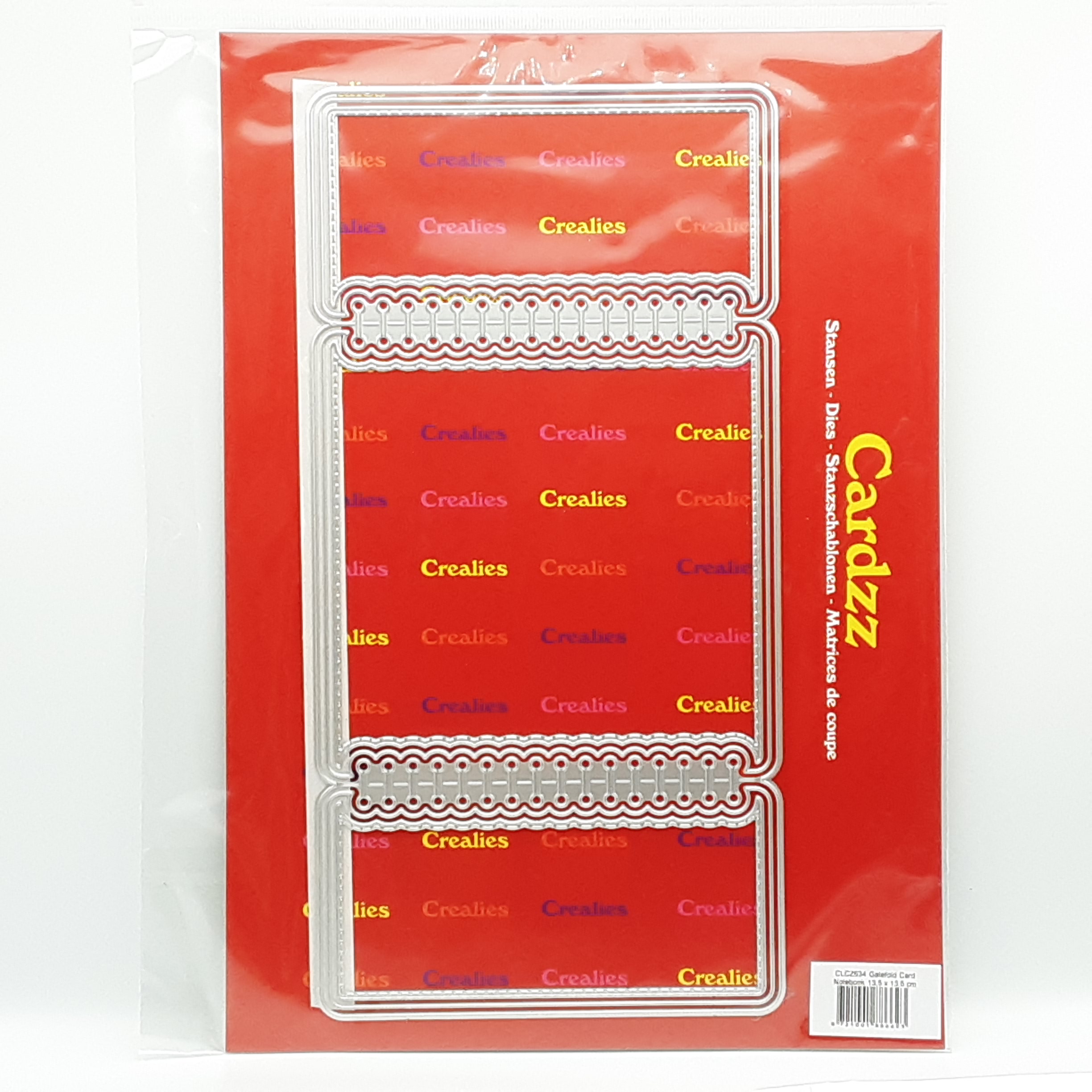 Cardzz gatefold card notebook vierkant