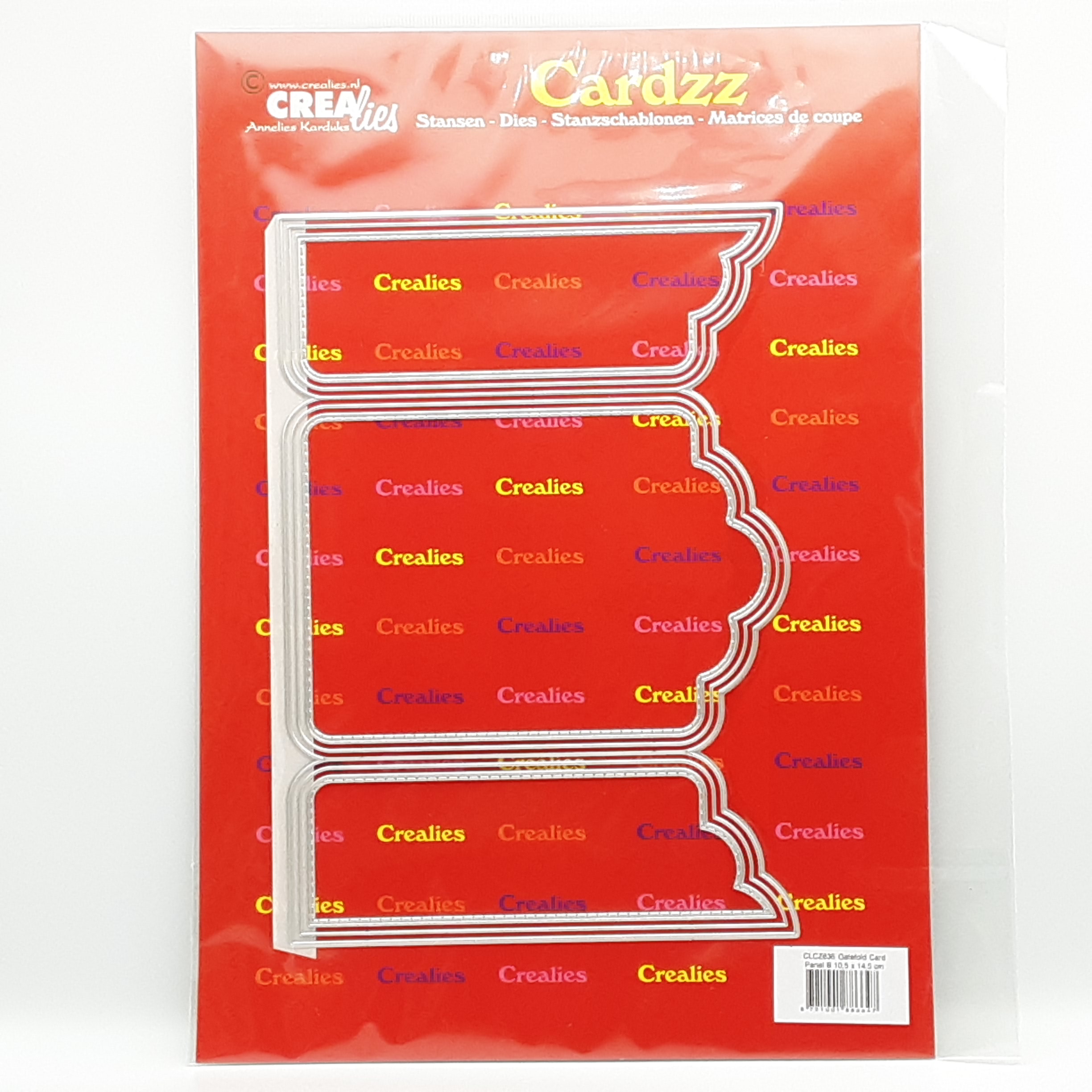 Cardzz gatefold card panel B
