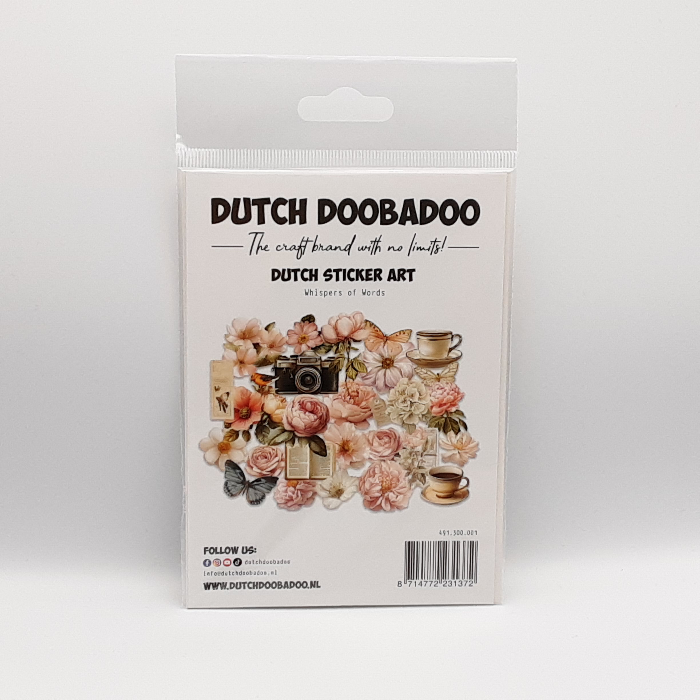 Dutch sticker art whispers of words
