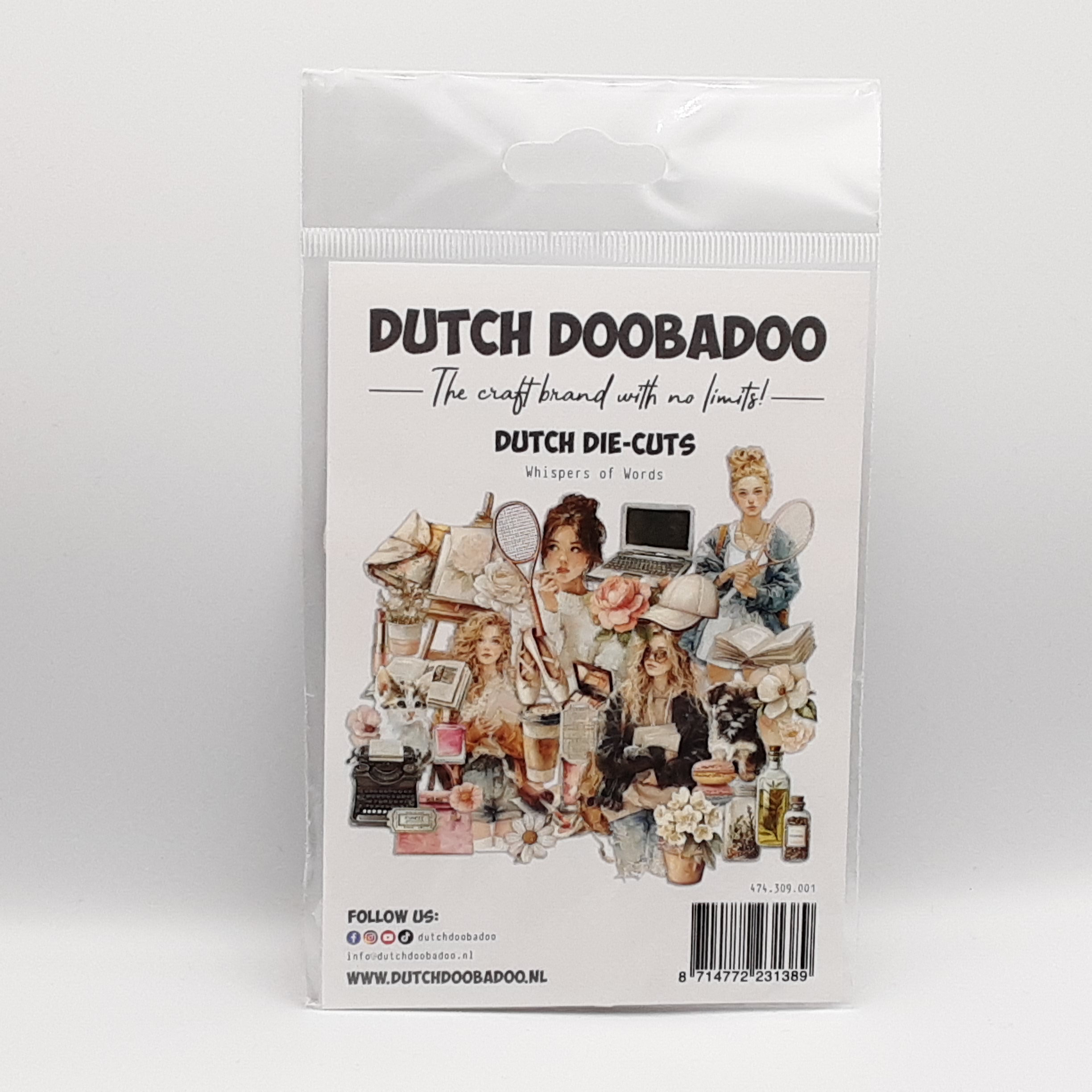 Dutch die-cuts whispers of words