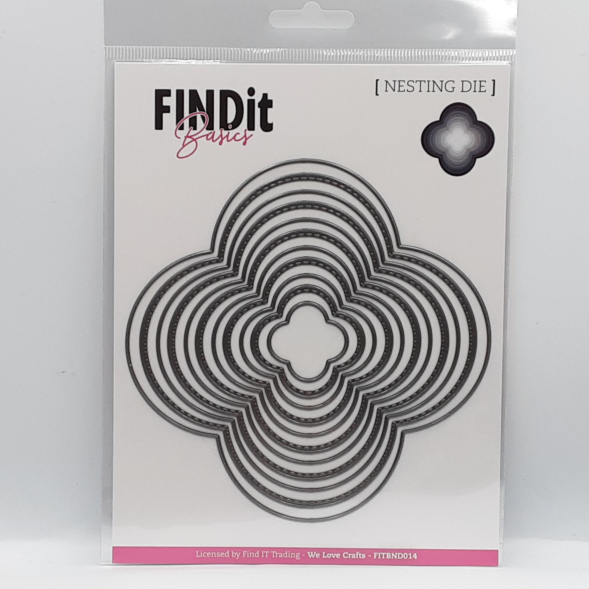 Stansmal stitched quatrefoil 14