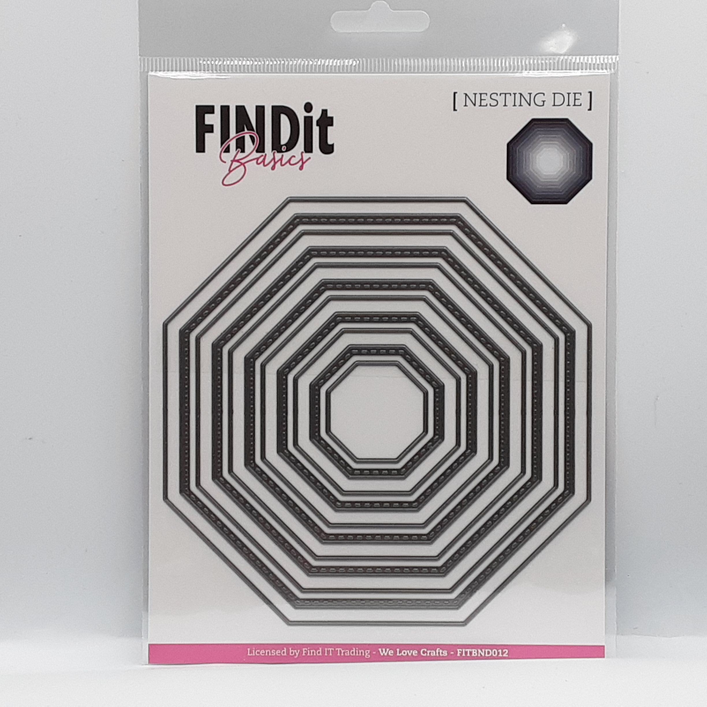 Stansmal stitched octagon 12