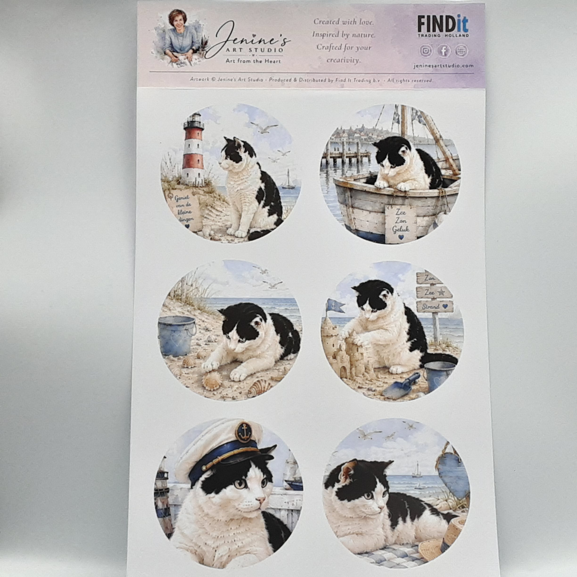 Ollie the sailor scenery rond 002