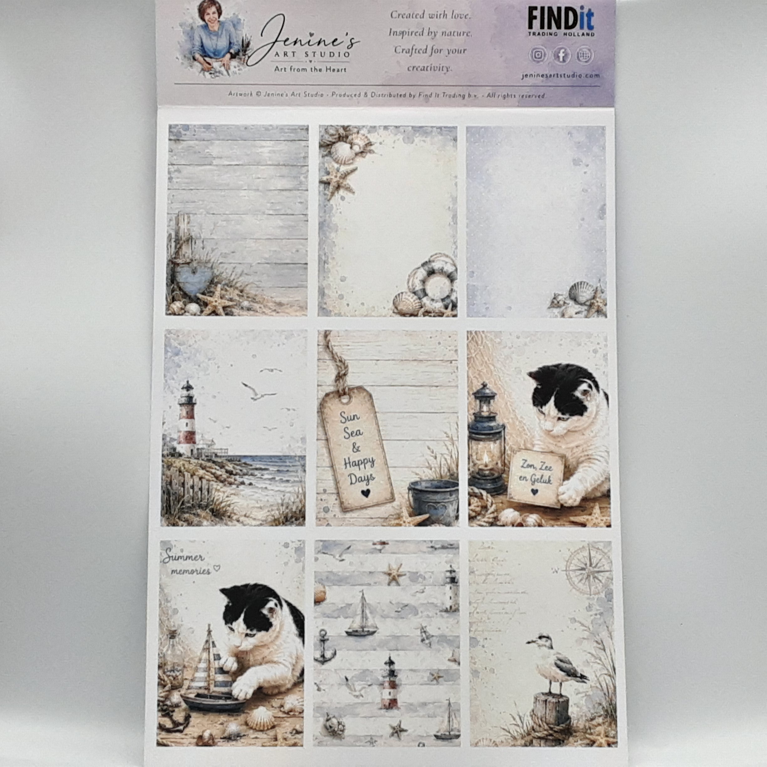 Ollie the sailor ATC 002