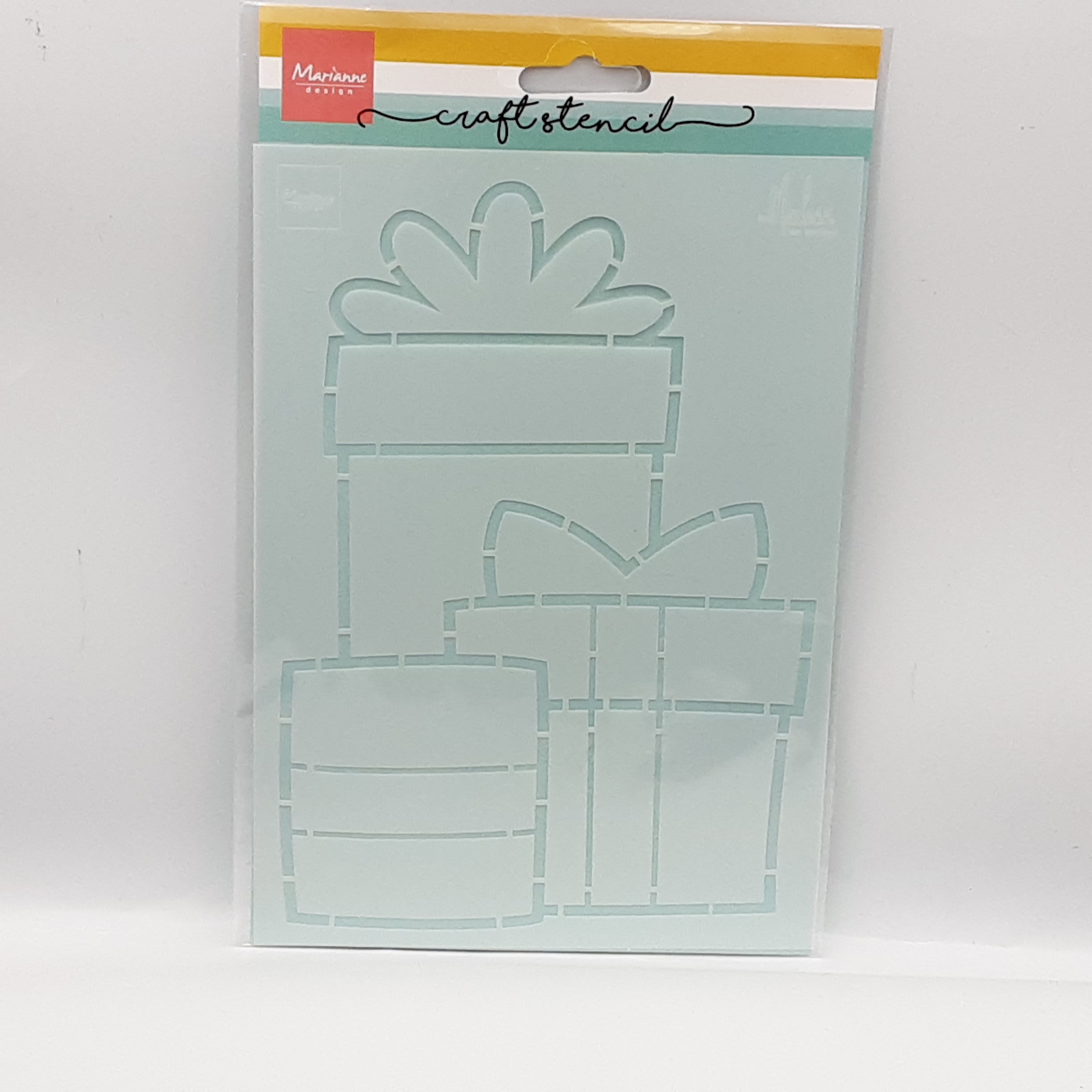 Craft stencil presents