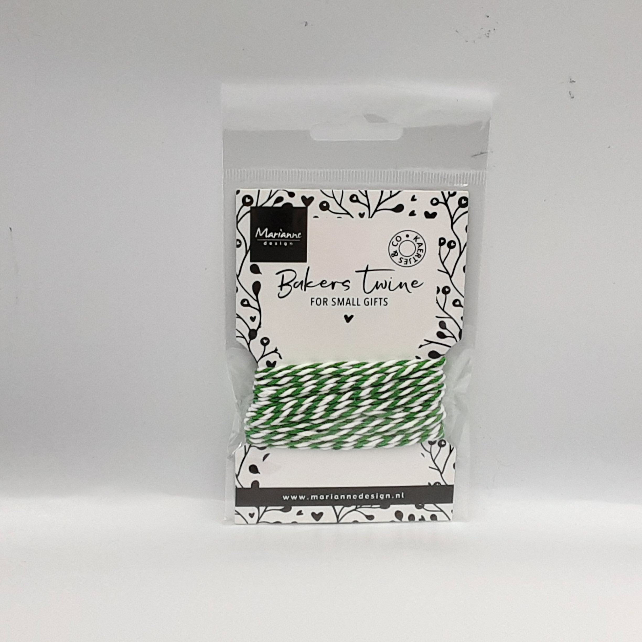 Bakers twine green/white
