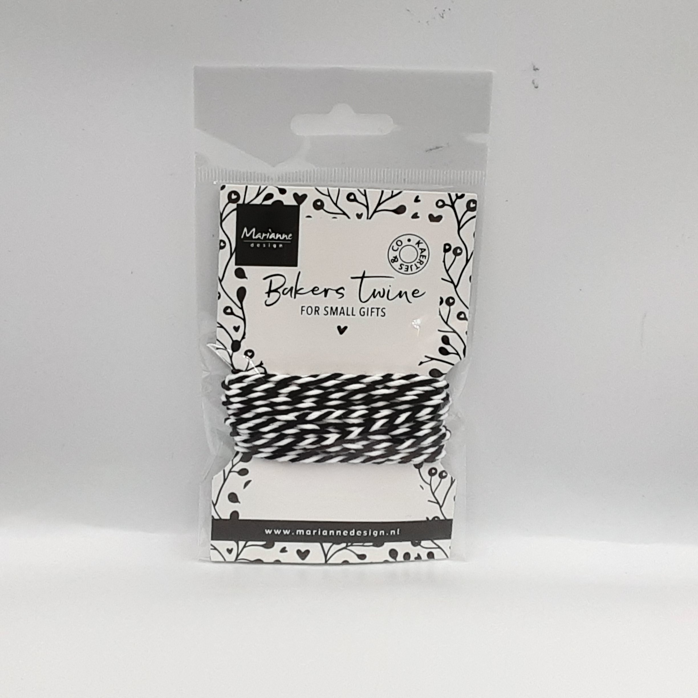 Bakers twine black/white