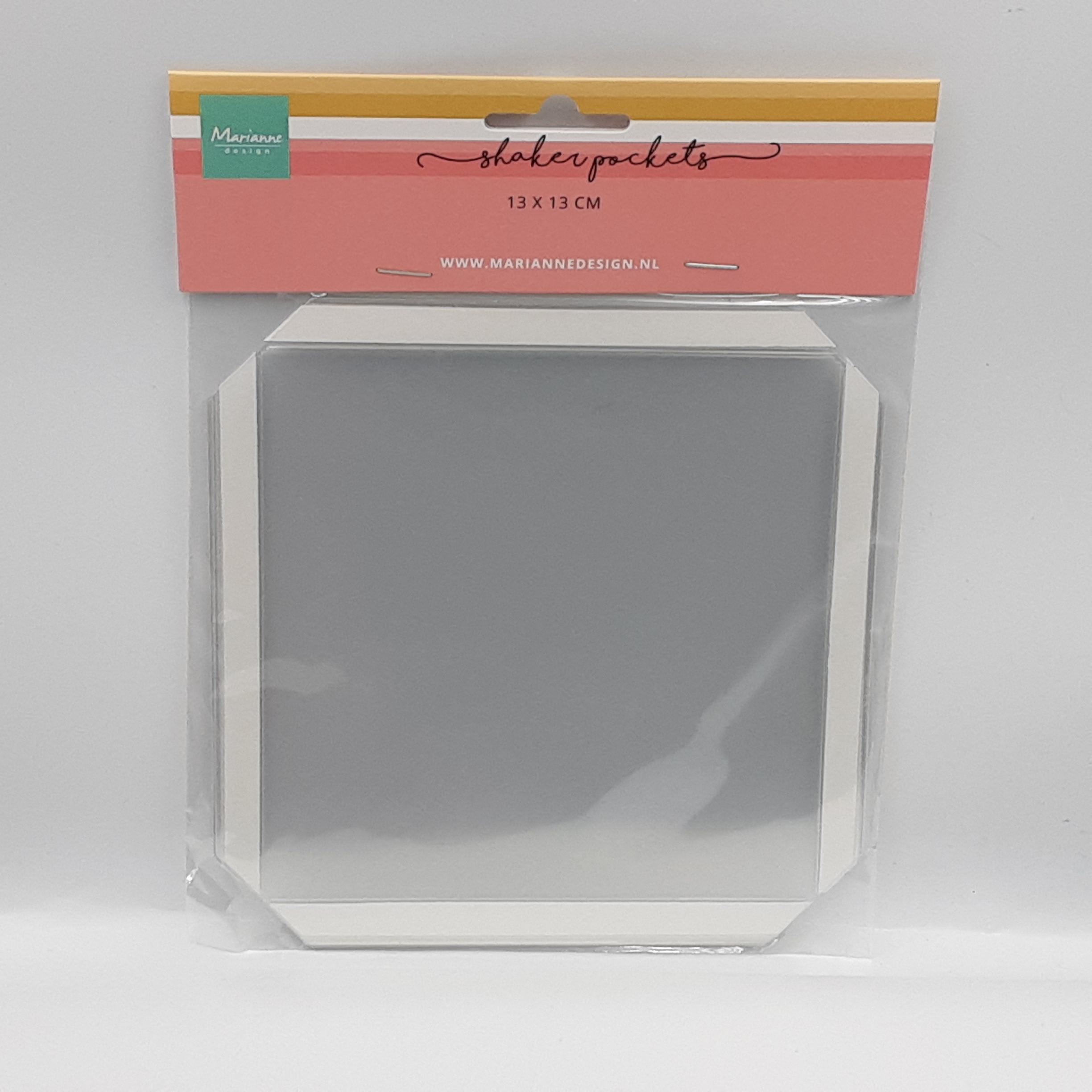 Shaker pockets 13 x 13 cm