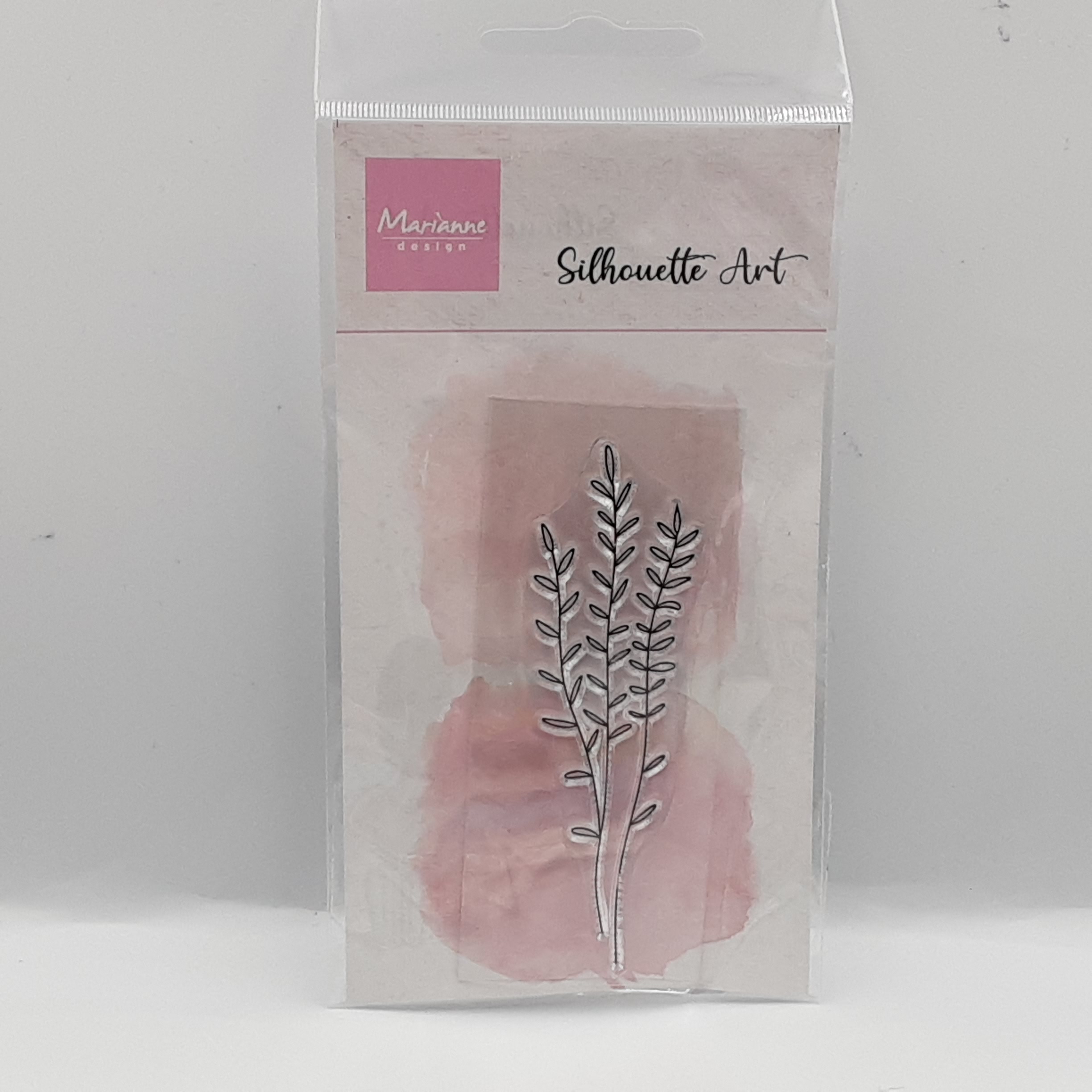 Clear stamp silhouette art thyme