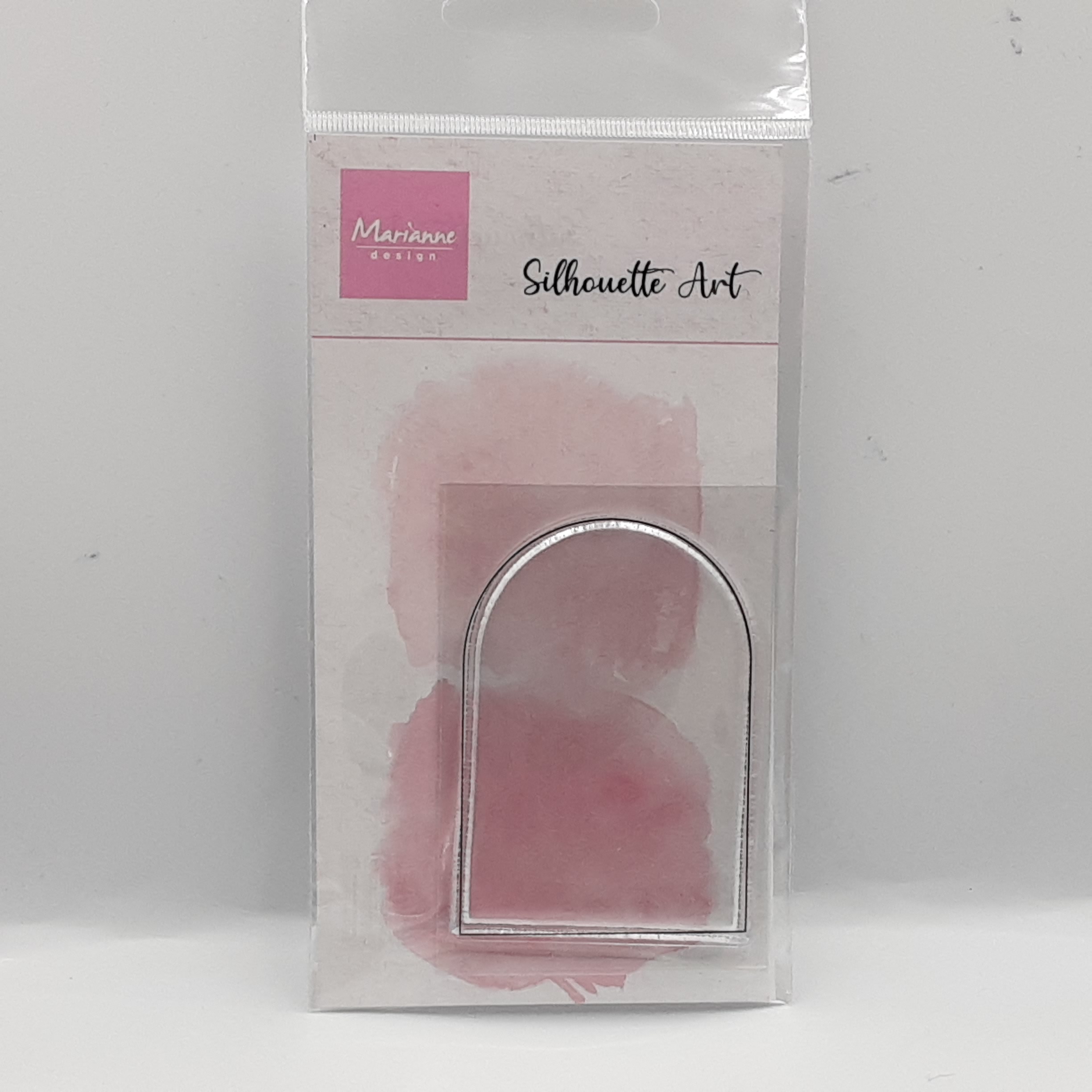 Clear stamp silhouette art dome