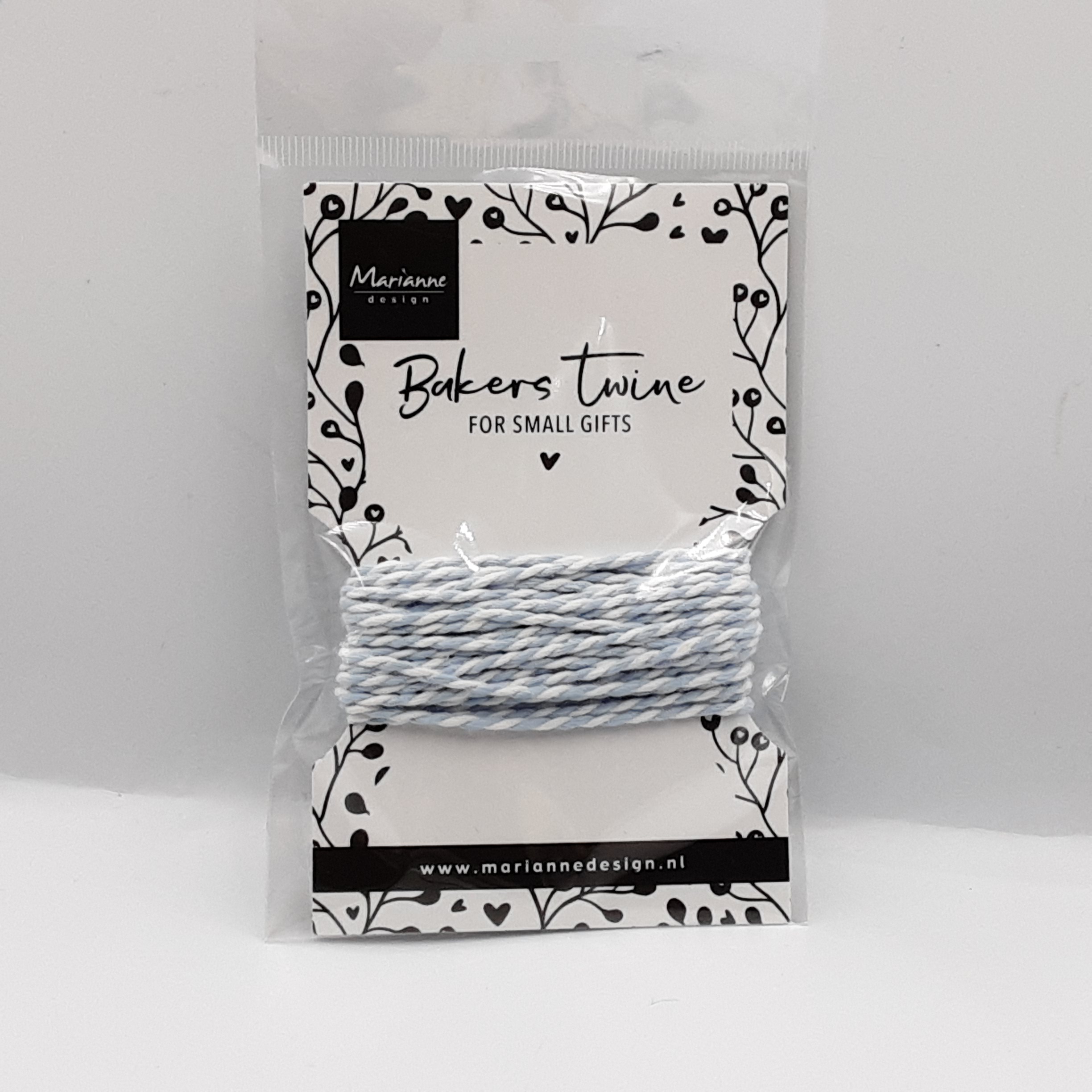 Bakers twine lightblue/white
