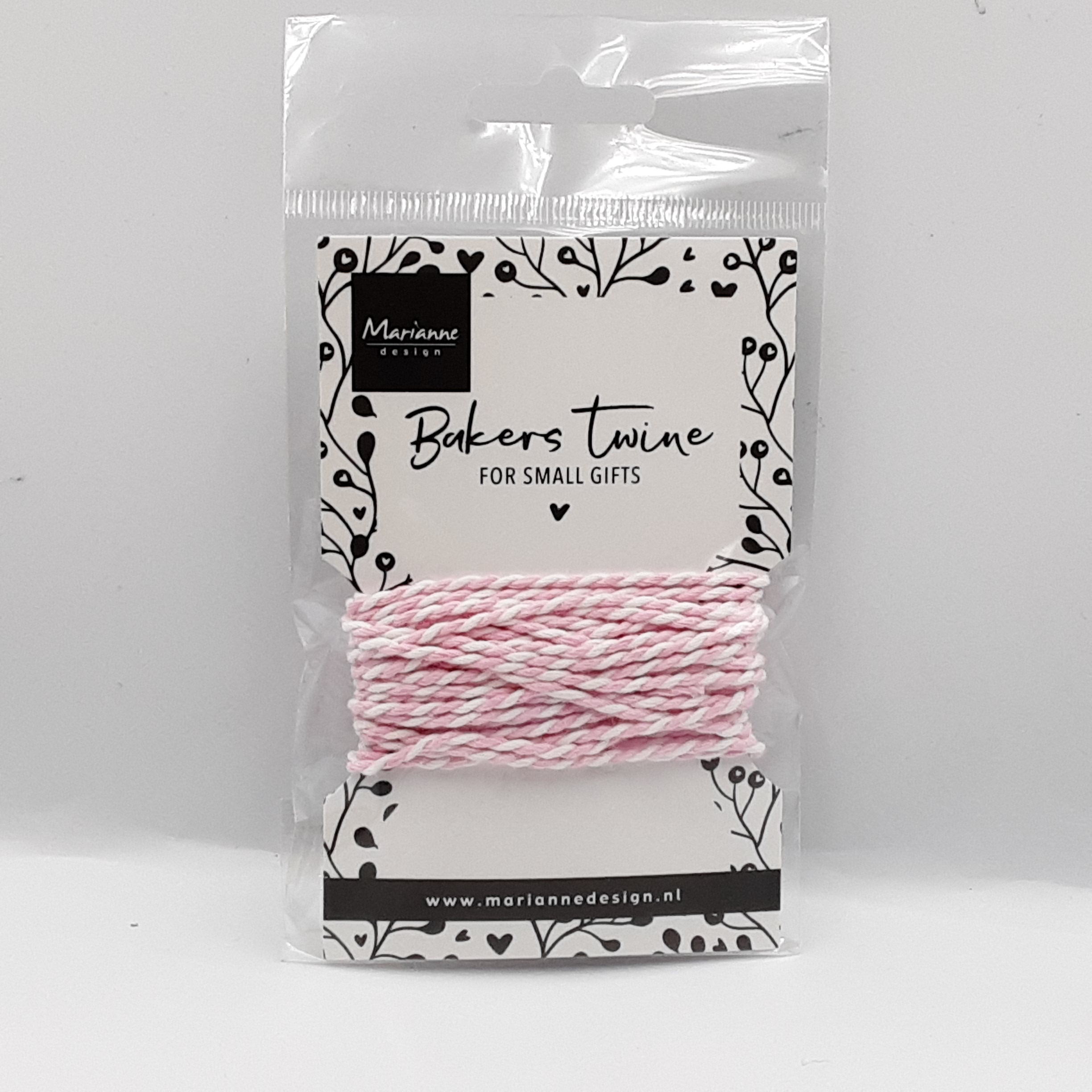 Bakers twine lightpink/white