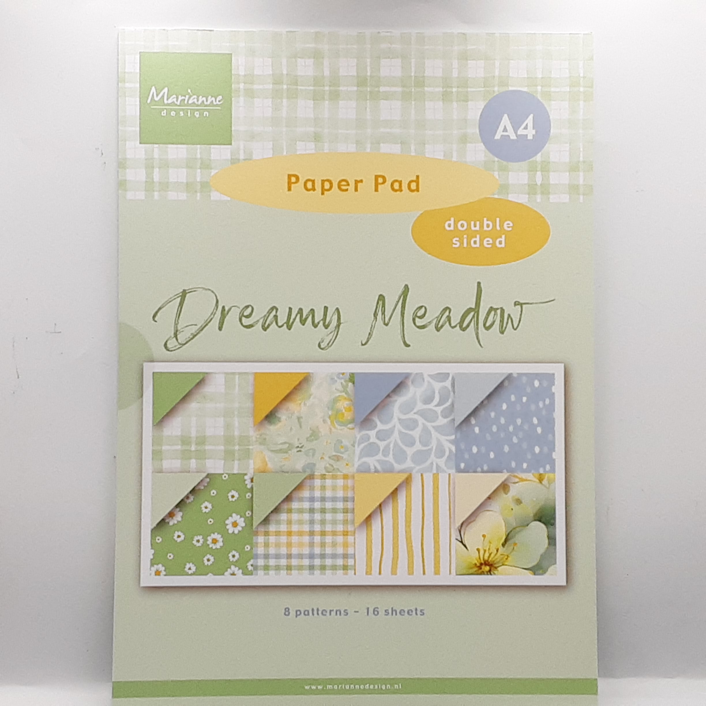 Pretty paper bloc dreamy meadow A4