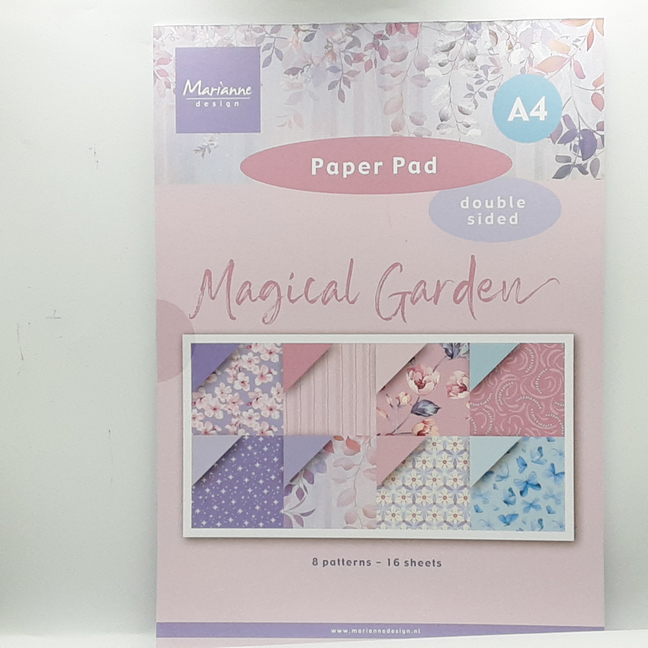 Pretty papers bloc magical garden A4