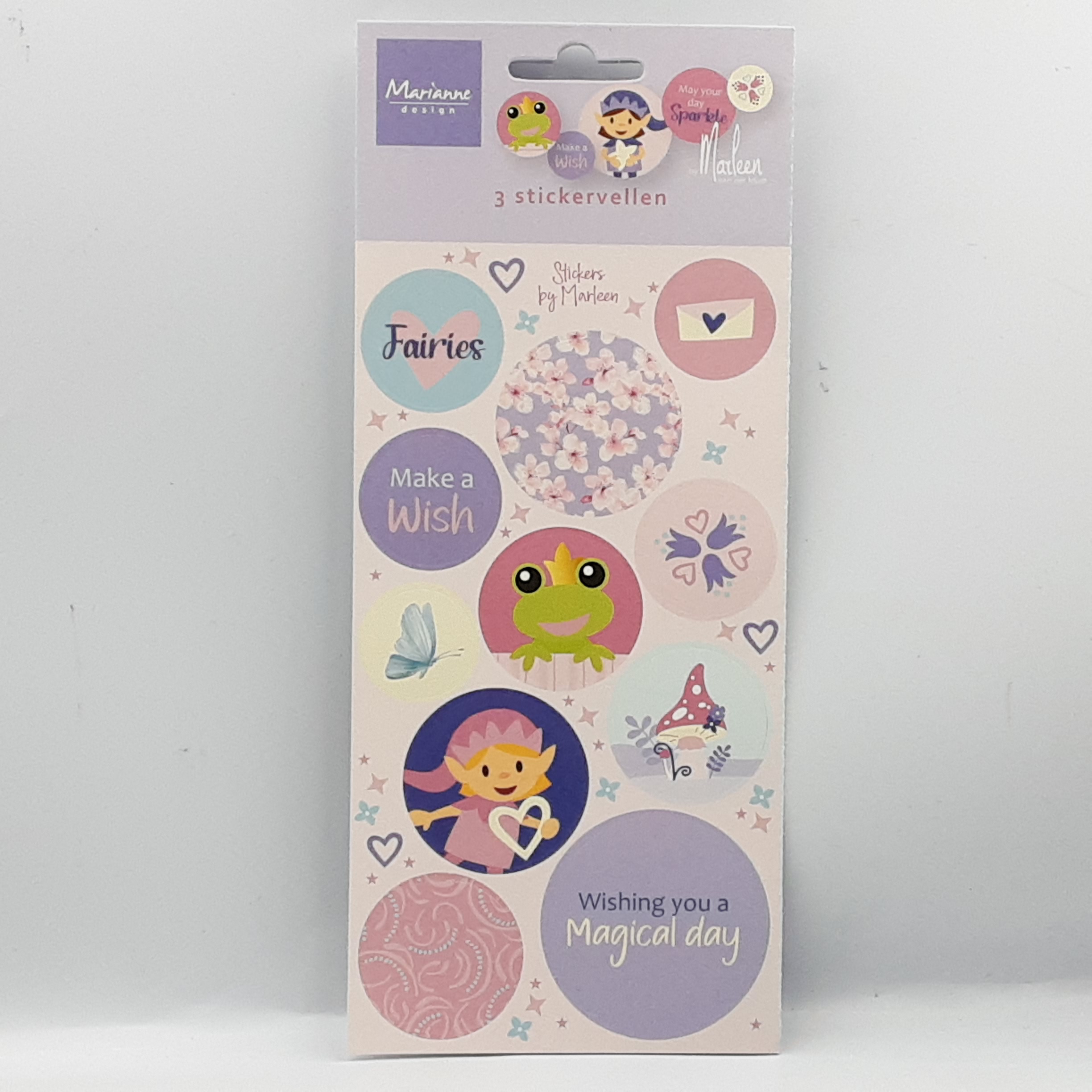 Stickers magical garden