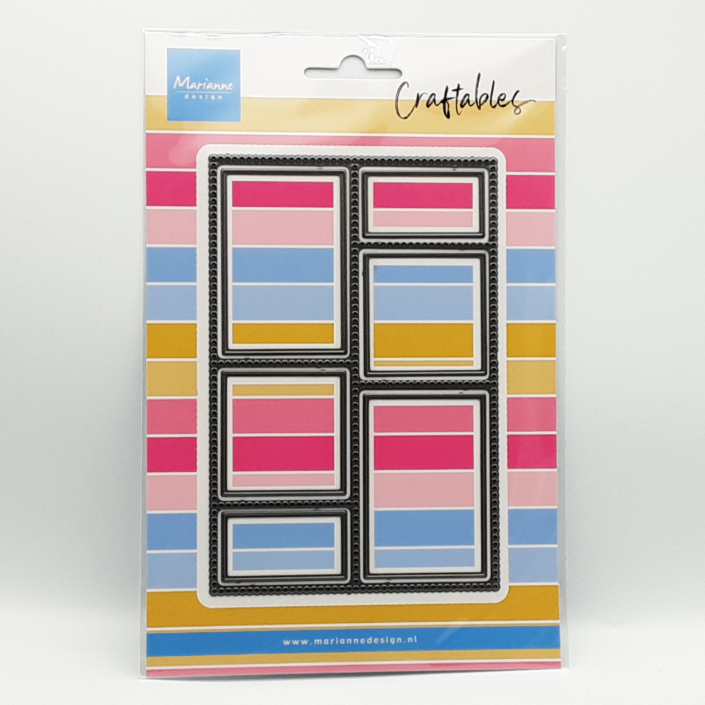 Craftables stamp lay-out A6
