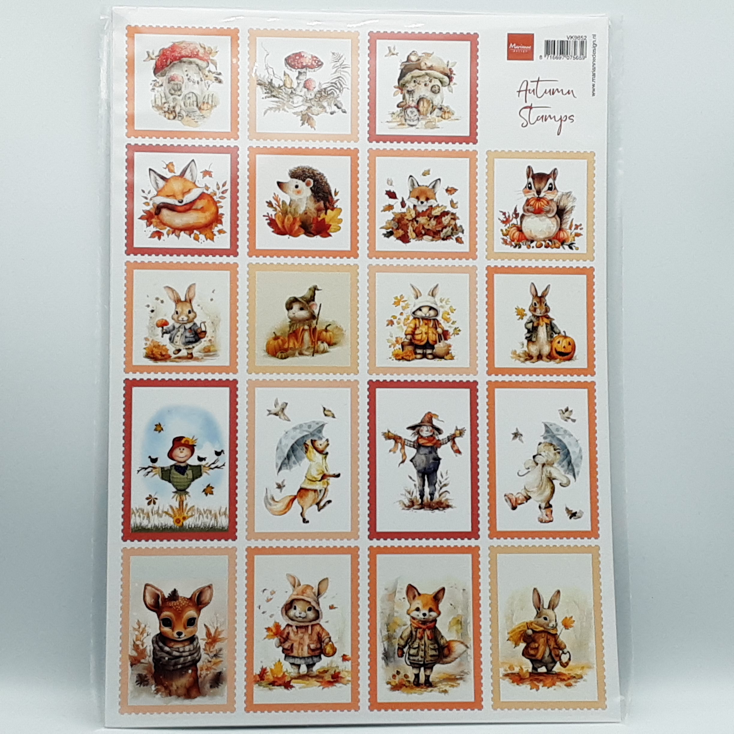 Knipvel autumn stamps