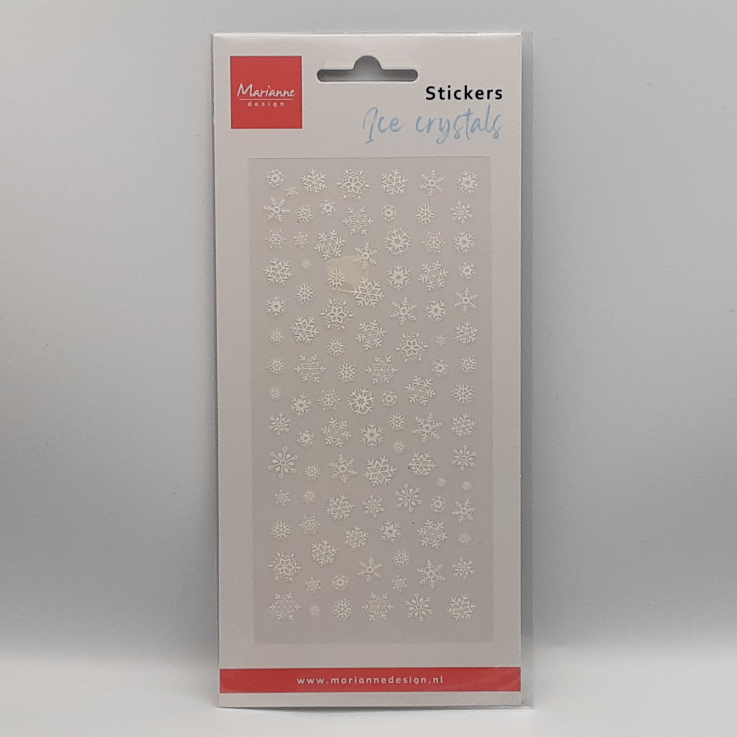 Stickers ice crystals