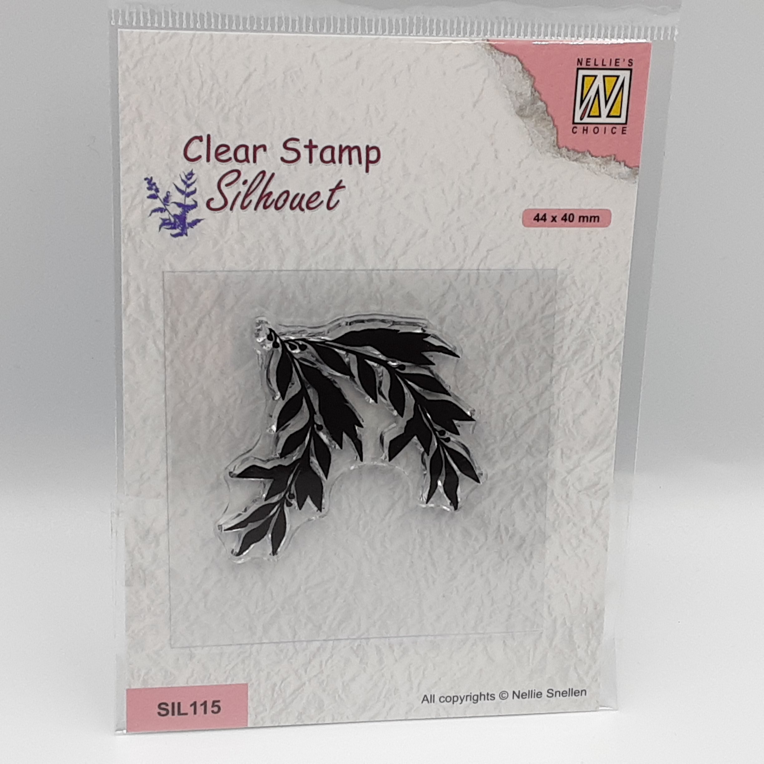 Silhouette wilgentak clear stamp