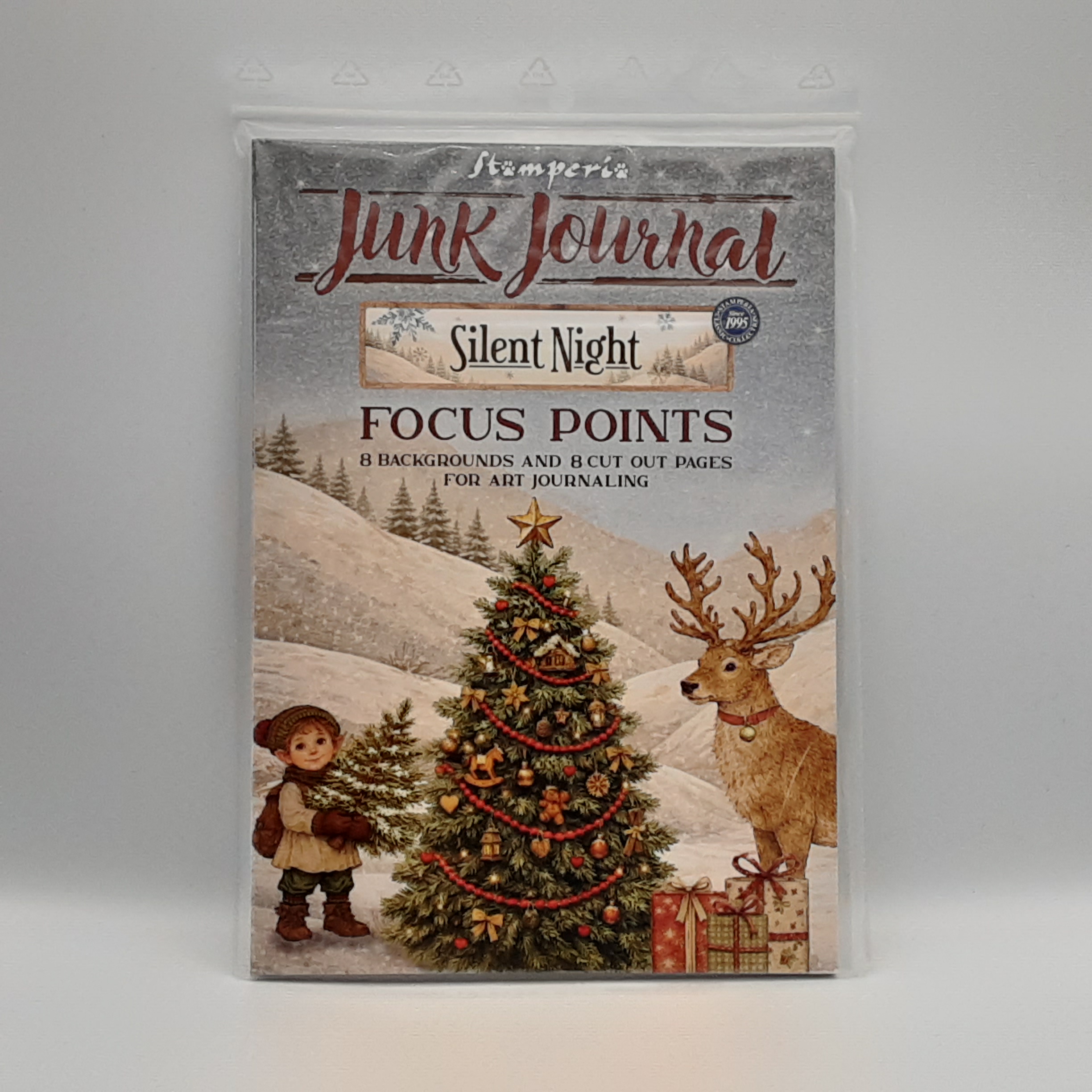 Junk journal focus points silent night