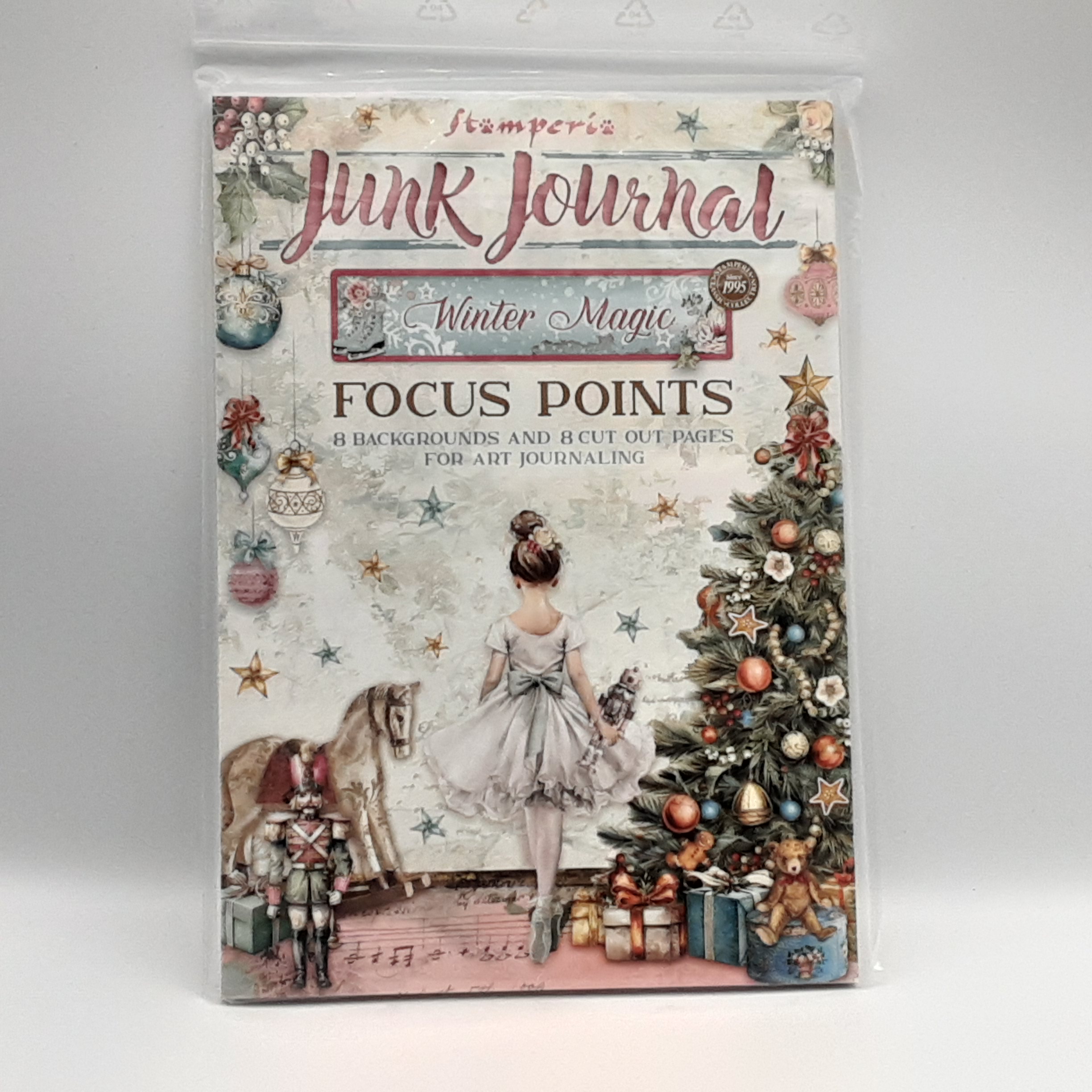 Junk journal focus points winter magic